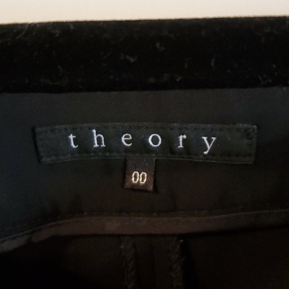 Theory Wool Slim Fit Pant - Picture 3 of 5